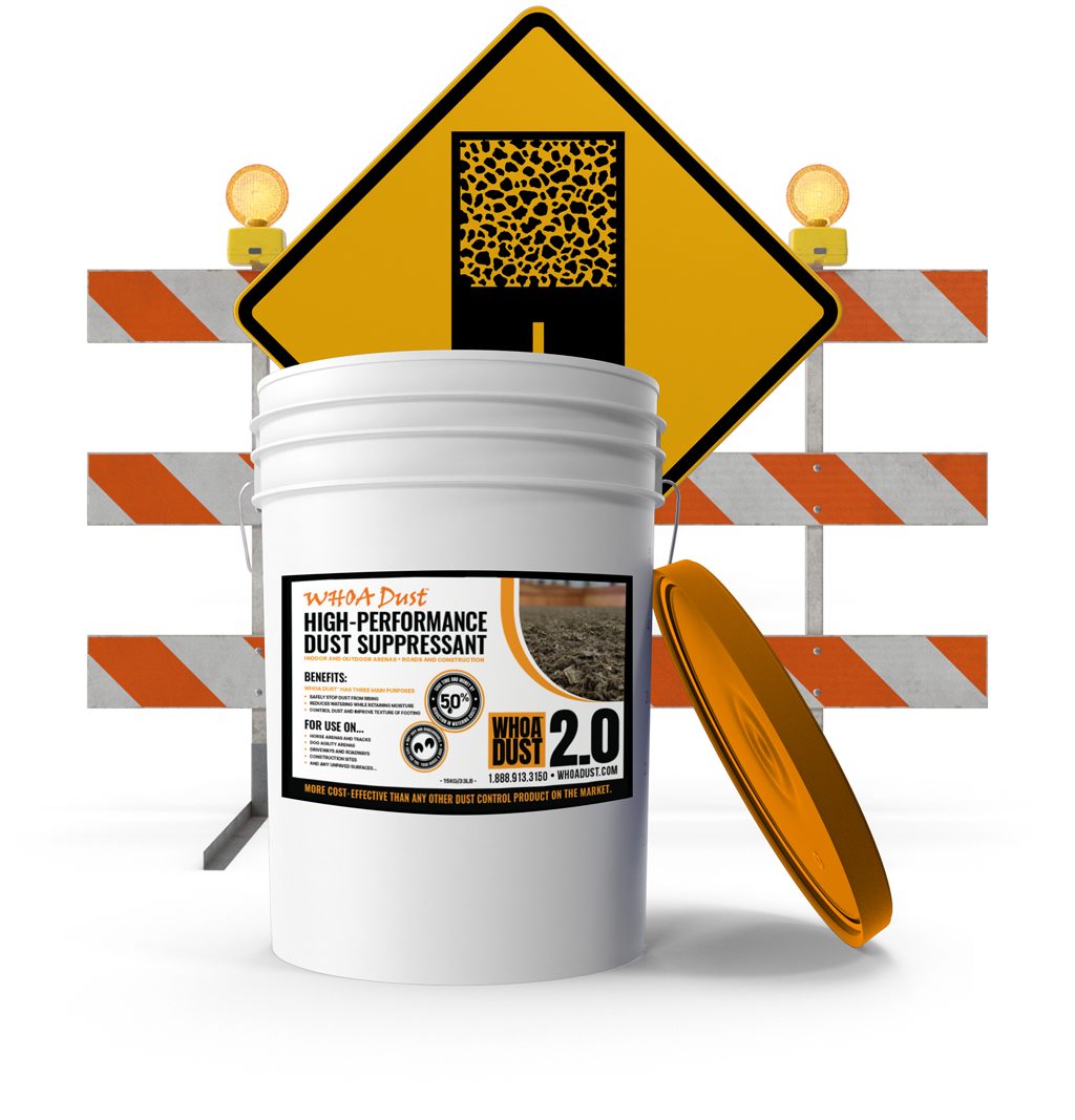 WHOA Dust for Roads and Construction Whoa Dust